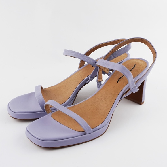 New MADEWELL Size 10.5 The Cherelle Slingback Heeled Sandal in Distant Peri - Picture 5 of 8